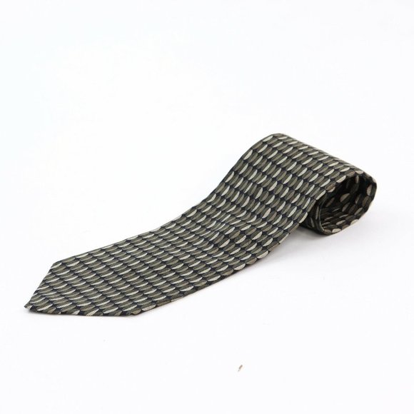 Kenneth Cole New York Oval Abstract Men's Neck Tie - Picture 1 of 5